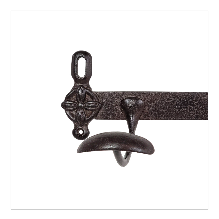 antique-french-coat-rack-wrought-iron-embossed-rosettes-1900s