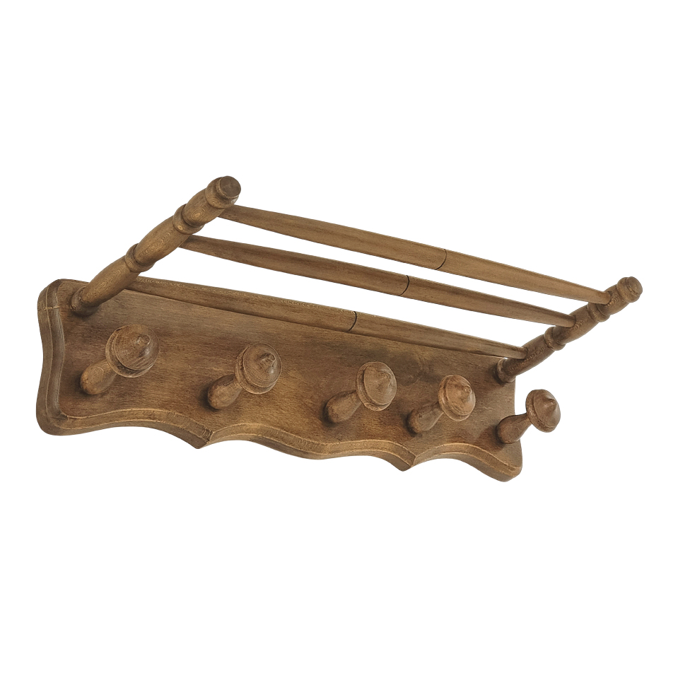 rustic-wall-mounted-antique-coat-rack-weathered-wood