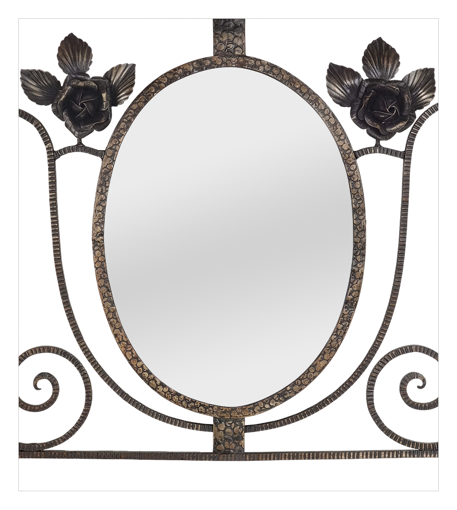 vintage-1930s-french-geometric-iron-wall-mirror-coat-rack