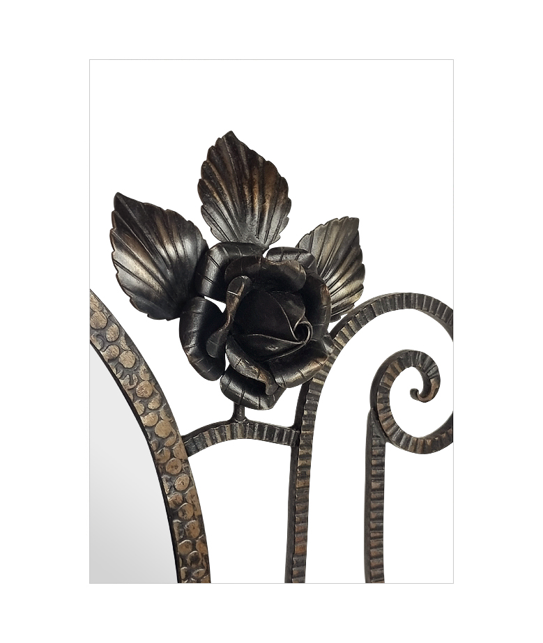 vintage-french-wrought-iron-roses-coat-rack